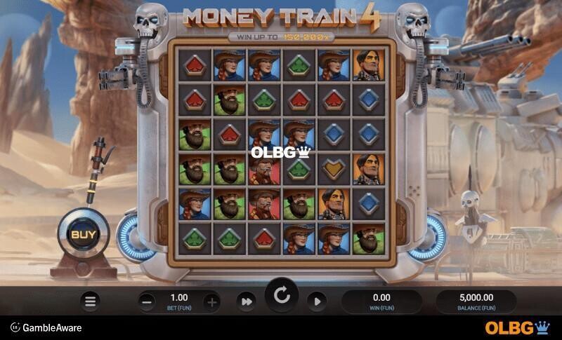 Money Train 4 slot base game screenshot