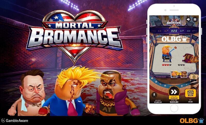 Mortal Bromance slot mobile screenshot