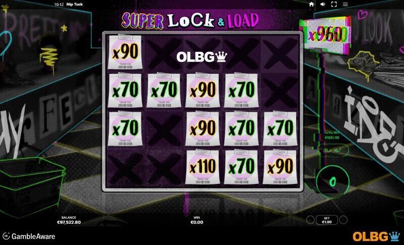 Nip Tuck slot Lock & Load feature screenshot