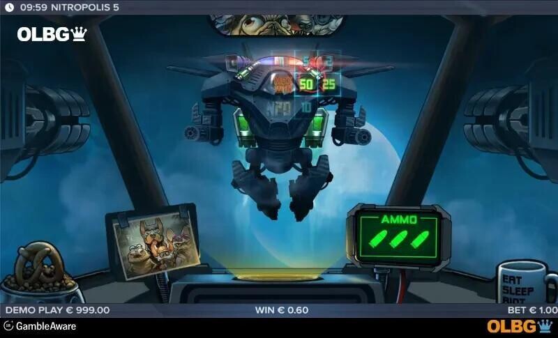 Nitropolis 5 slot boss battle screenshot