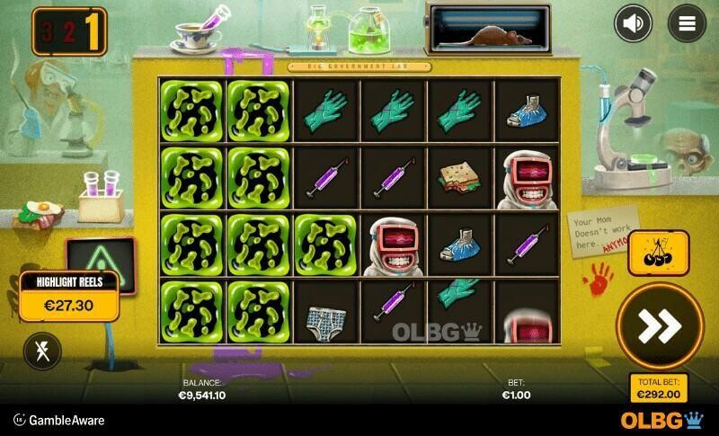Oops slot Cough feature screenshot