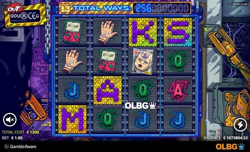 Outsourced slot God Mode feature screenshot