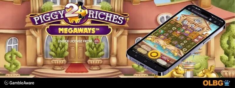 Piggy Riches 2 Megaways mobile banner
