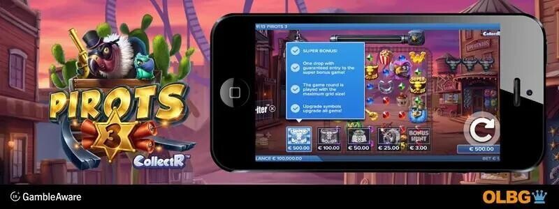 pirots 3 slot mobile screenshot