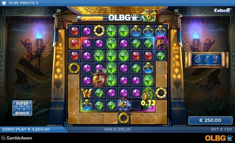 Pirots 5 slot Bonus feature screenshot