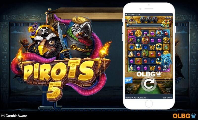 Pirots 5 slot mobile screenshot
