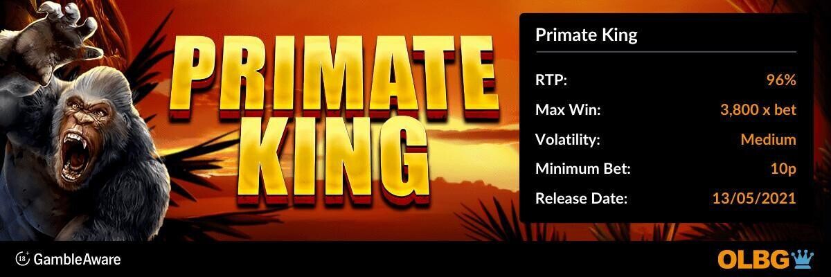 Primate King slot banner