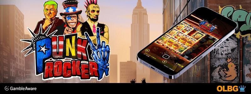 Punk Rocker 2 slot mobile screenshot