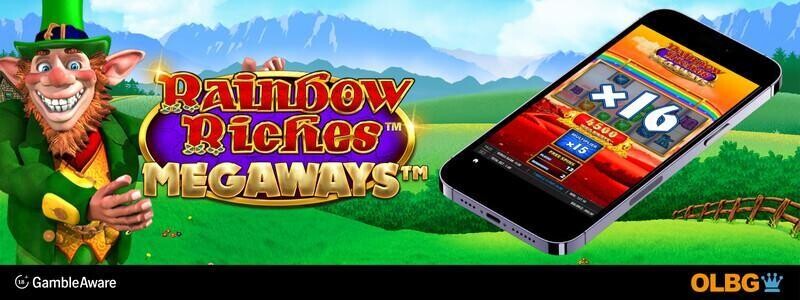 Rainbow Riches Megaways slot mobile screenshot