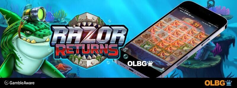 Razor Returns slot mobile screenshot