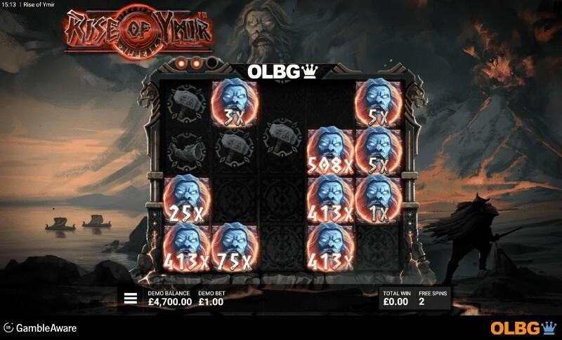 Rise of Ymir slot Fall of Ymir feature screenshot