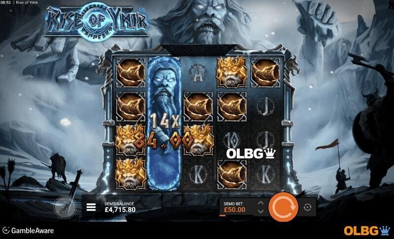 Rise of Ymir slot Ymir's Conquest feature screenshot