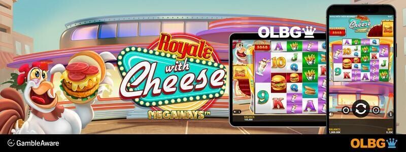 Royale with Cheese Megaways slot mobile screenshot