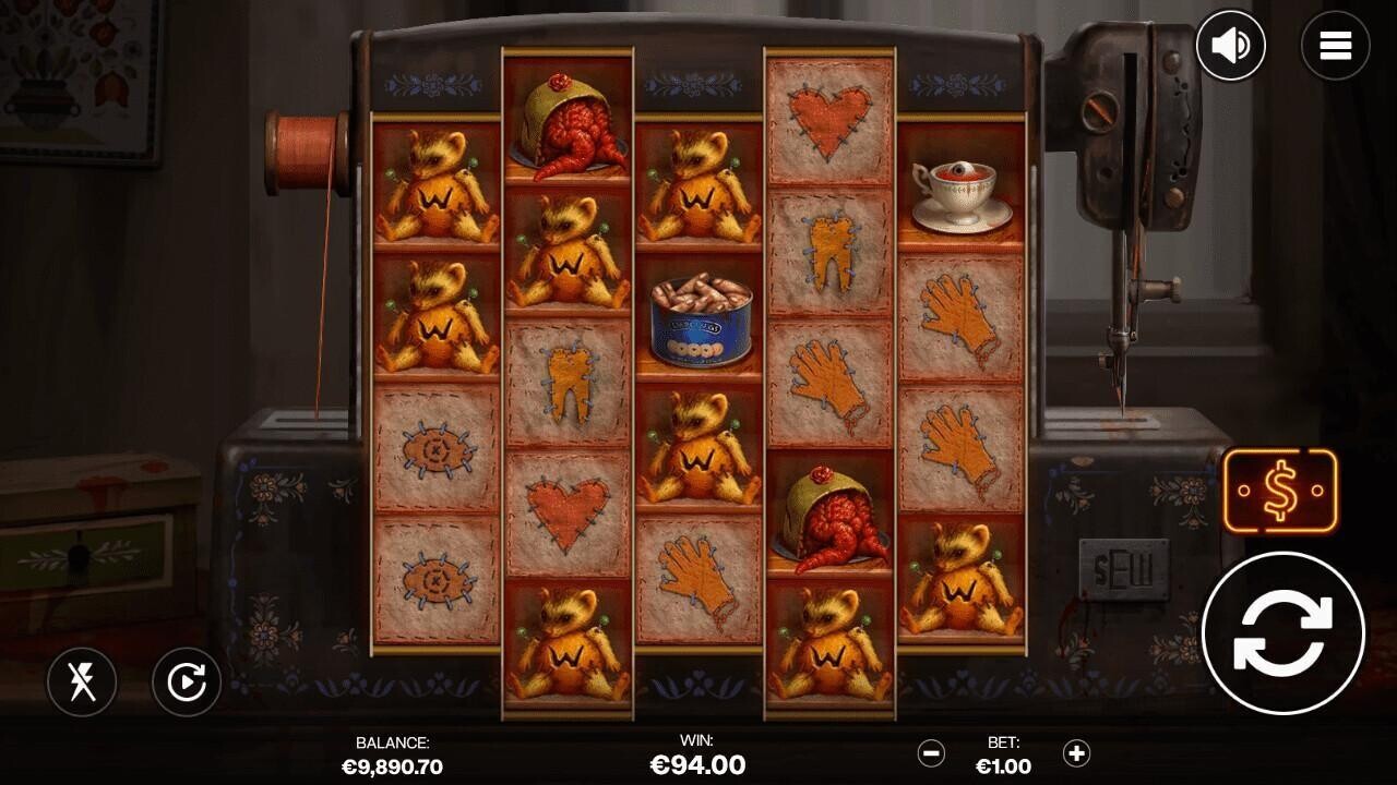 Sew slot Hot Zone feature screenshot