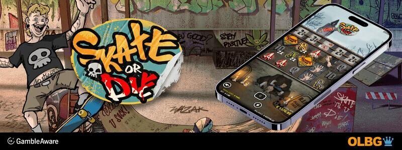 Skate or Die slot mobile screenshot