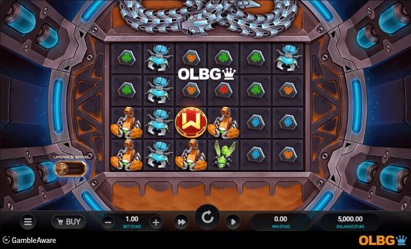 Snake Arena 2 slot base game screenshot