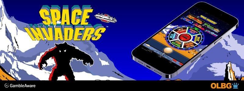 Space Invaders slot mobile screenshot