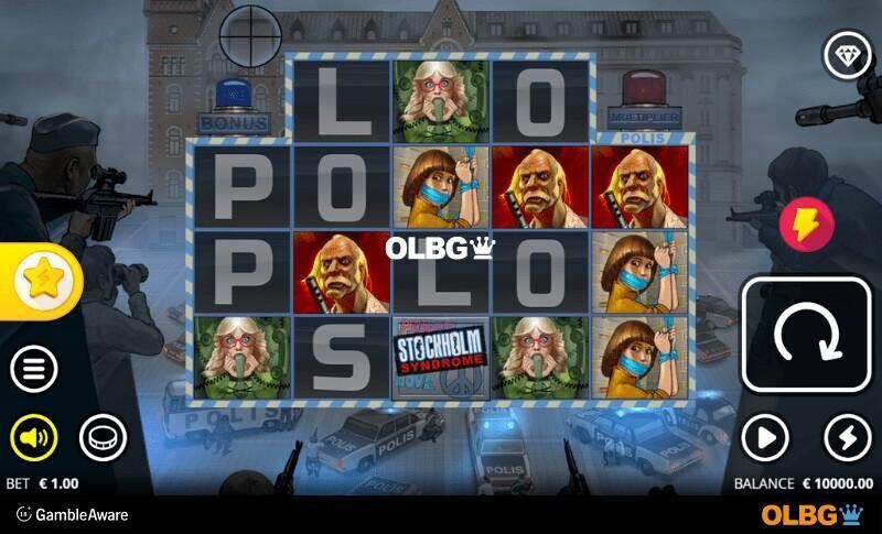 Stockholm Syndrome slot base game screenshot