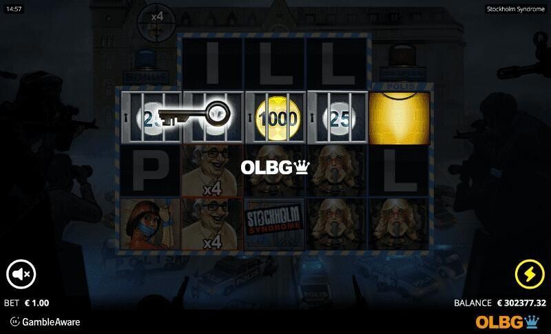 Stockholm Syndrome slot POLIS feature screenshot