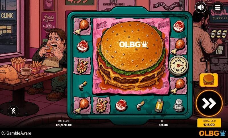 Suck slot Life on a Plate feature screenshot