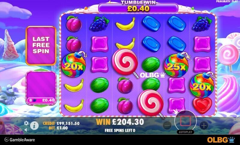 I HIT A *RARE* 4 SCATTER BONUS BUY ON THE SUGAR RUSH SLOT!!