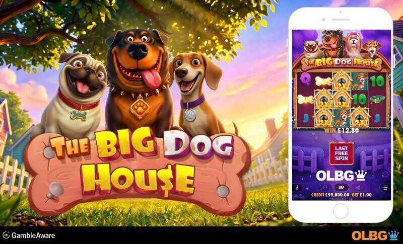The Big Dog House slot mobile screenshot