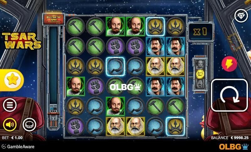 Tsar Wars slot base game screenshot