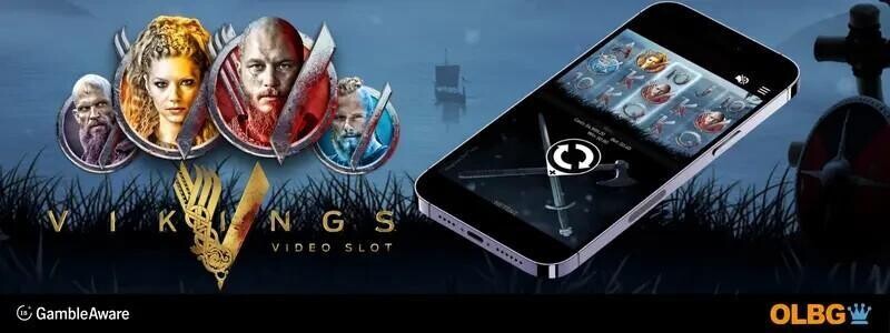 vikings slot mobile banner