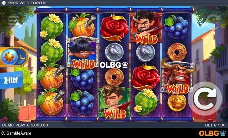 Wild Toro 3 slot base game screenshot