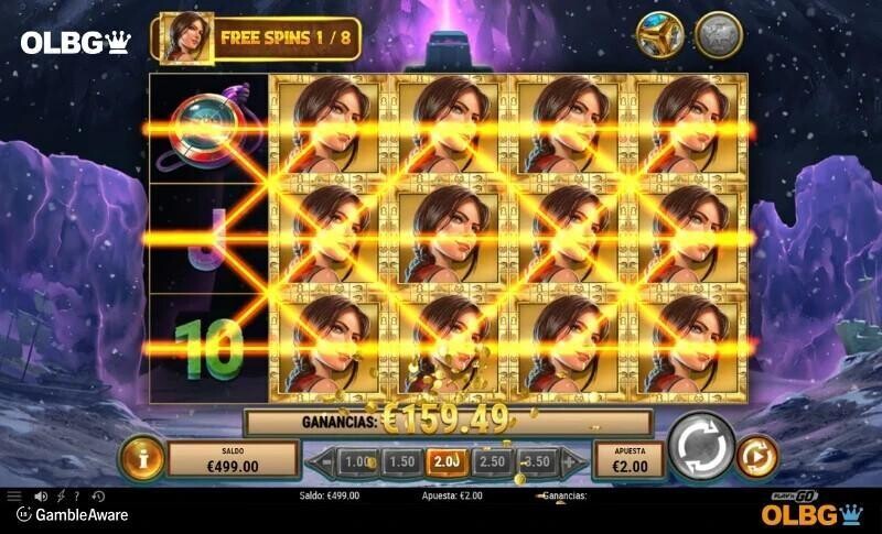 Wildest Gambit slot free spins screenshot