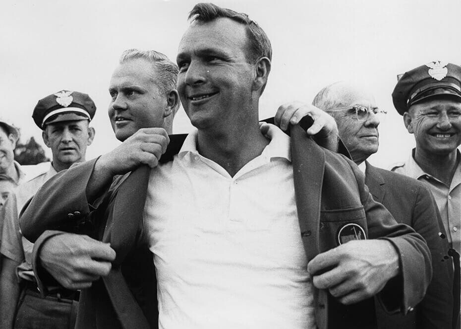 Arnold Palmer victorious