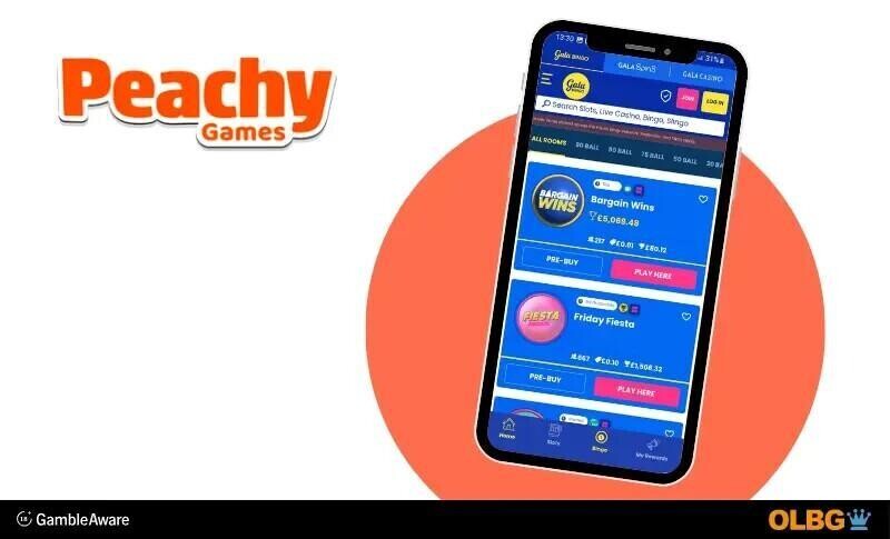 peachy games bingo screenshot