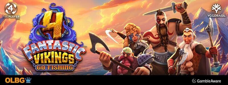 4ThePlayer Interview 4 Fantastic Vikings Go Fishing Slot banner