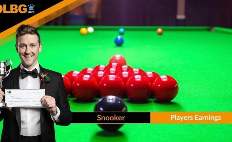 How Much Can Snooker Players Earn? Top 100 Ranked in ££