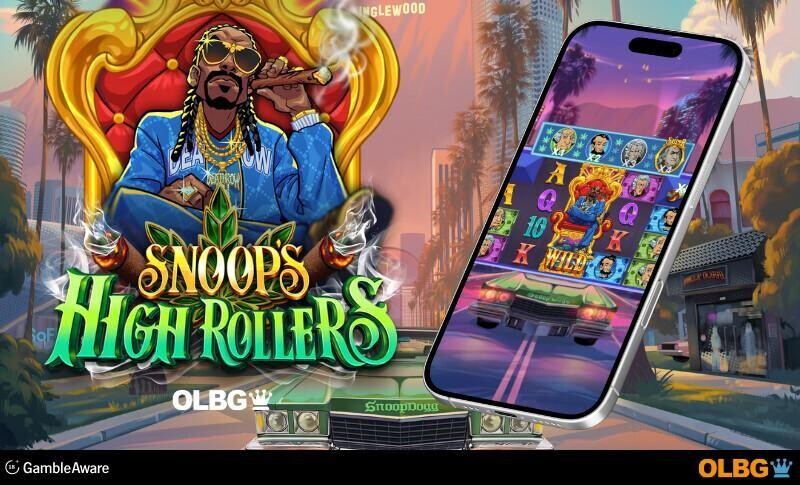Snoop's High Rollers Gaming Corps Slots Interview banner