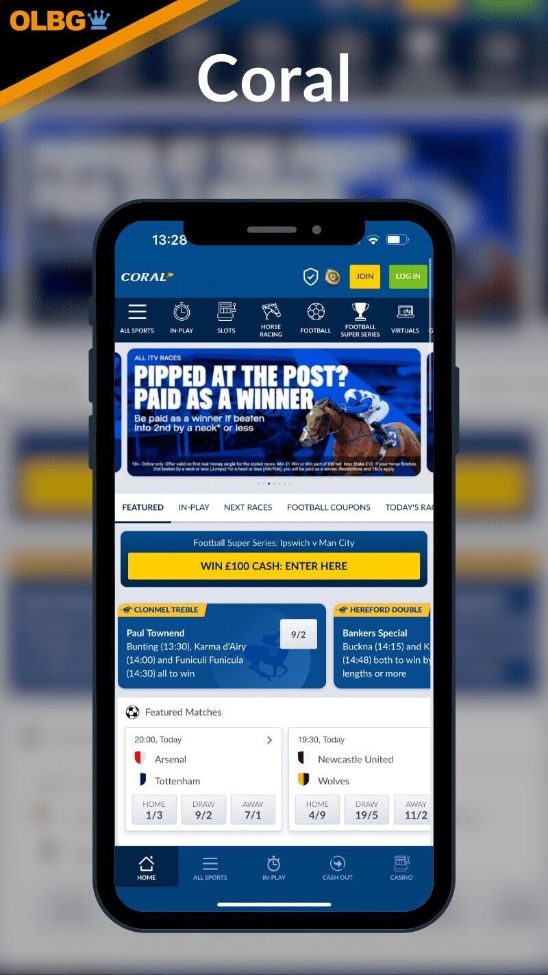 Screenshot of the Coral mobile app.
