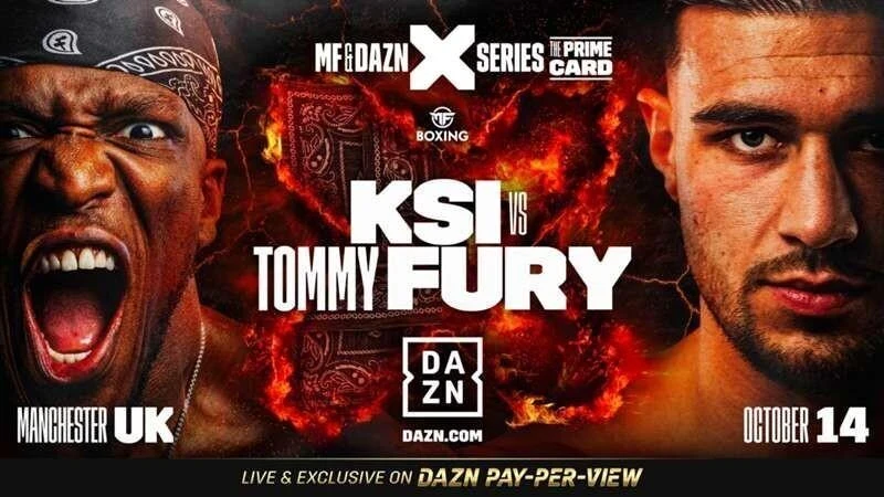 KSI v Tommy Fury Betting Odds: KSI is big outsider to beat Tommy Fury this weekend with bookies giving him just a 26% CHANCE of winning! KSI v Tommy Fury Betting Odds: KSI is big outsider to beat Tommy Fury this weekend with bookies giving him just a 26% CHANCE of winning!