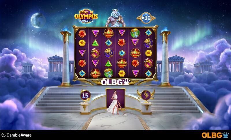 Gates of Olympus Roulette screenshot