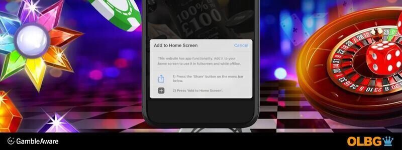 Mobile Casinos Add Shortcut banner