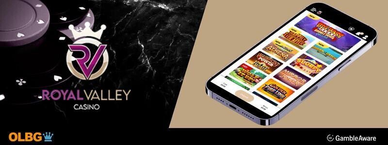 Royal Valley Casino Mobile Site banner
