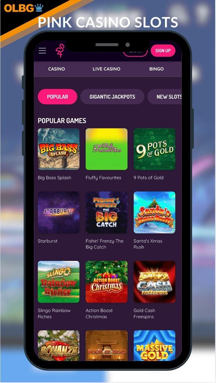 Pink Casino slots collection