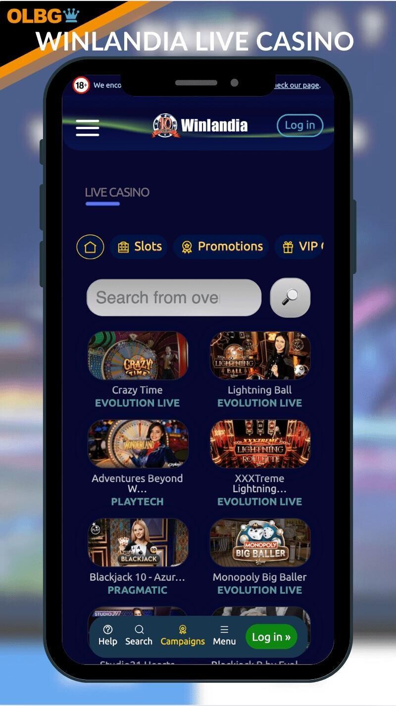 Winlandia Live Casino