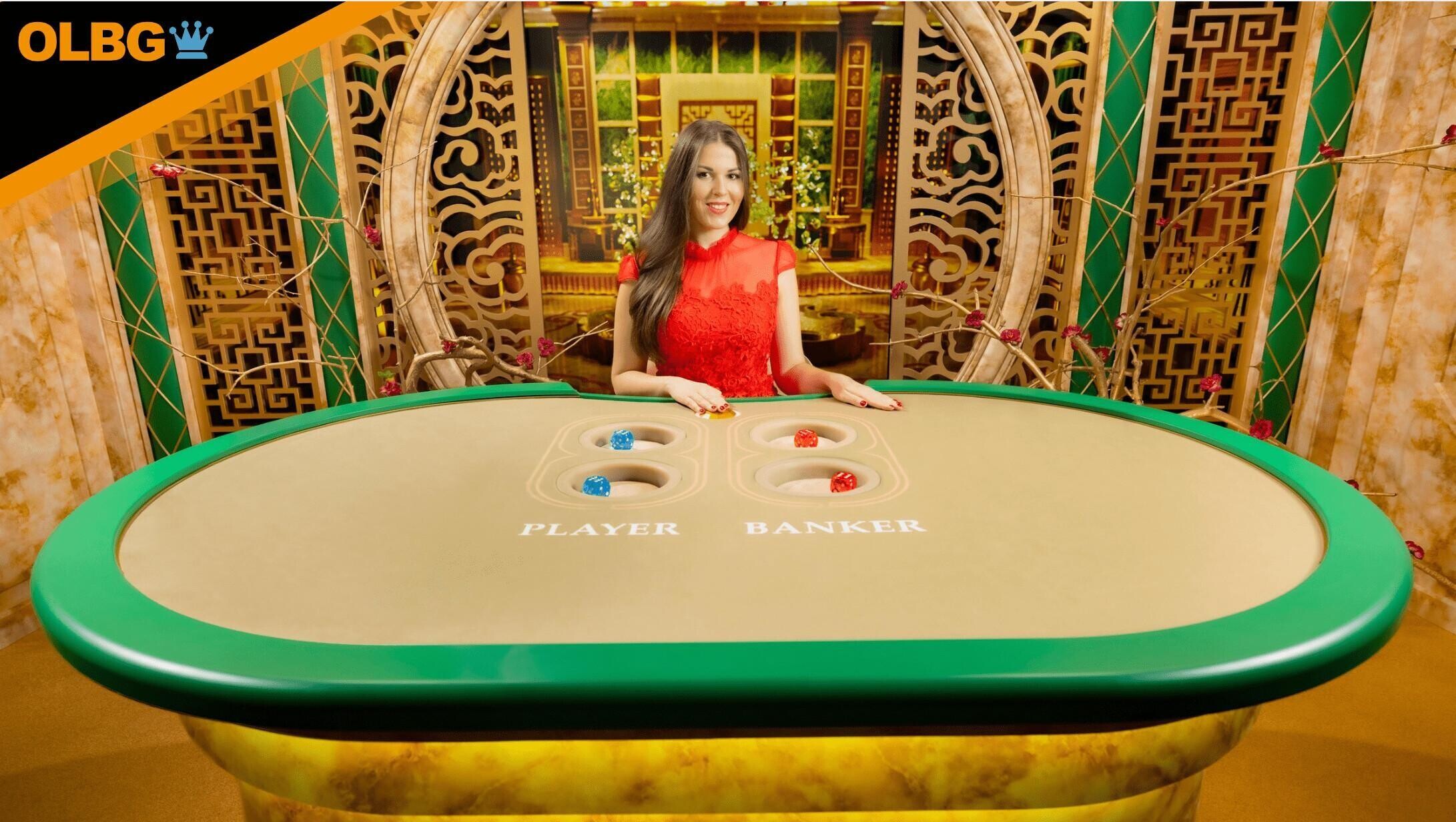 A screenshot of Evolution Gaming's Bac Bo Live