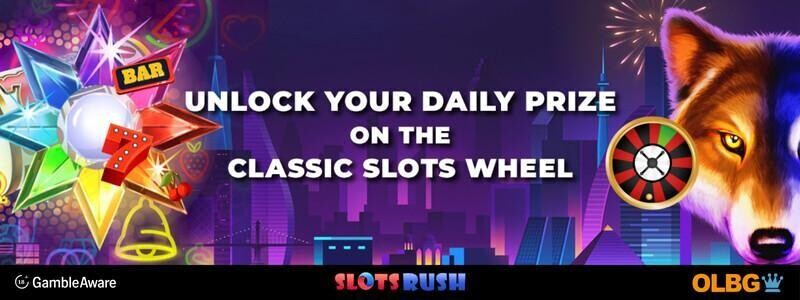 Slots Rush Casino Promotions banner