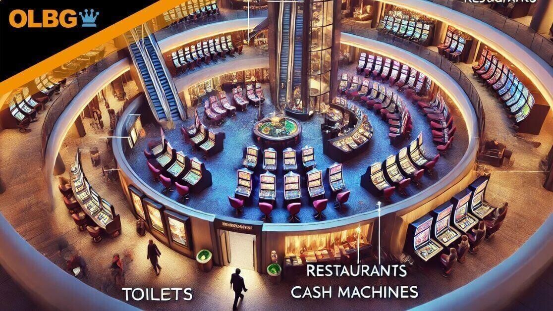 convenient placement of amenities casino tactics branded