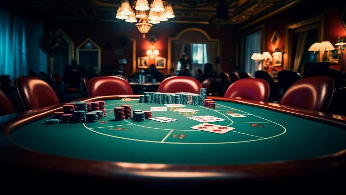 poker casino table