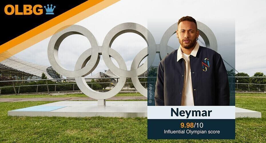 olbg 21st century olympics  - most influential olympians Neymar
