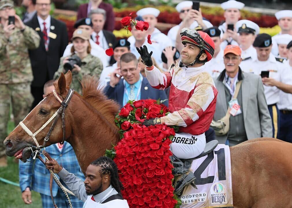 the presentation of roses - Kentucky Derby traditions