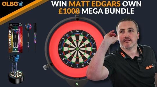 OLBG Prizes Ultimate Darts Giveaway with Matt Edgar Coaching Session Still Live