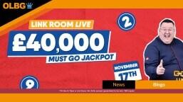 Buzz Bingo £40k Link Room Jackpot: Must-Go Prize on November 17th